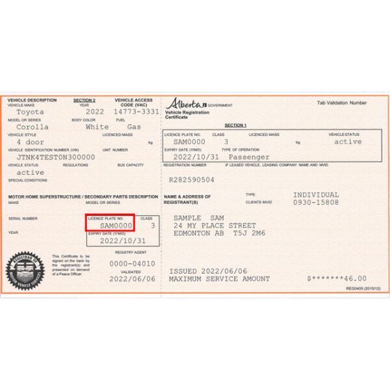 Duplicate Vehicle Registration Certificate