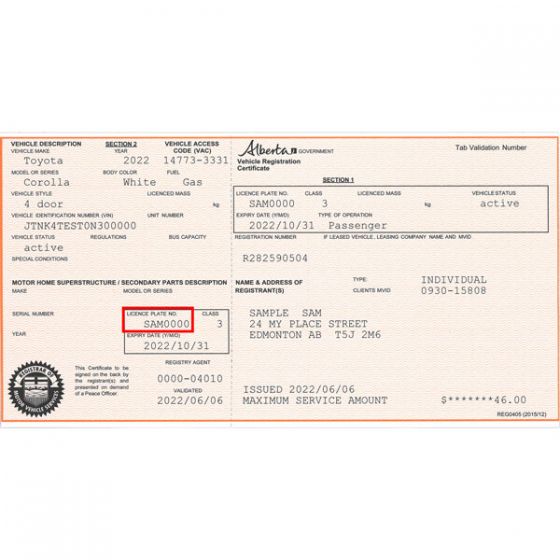 Duplicate Vehicle Registration Certificate